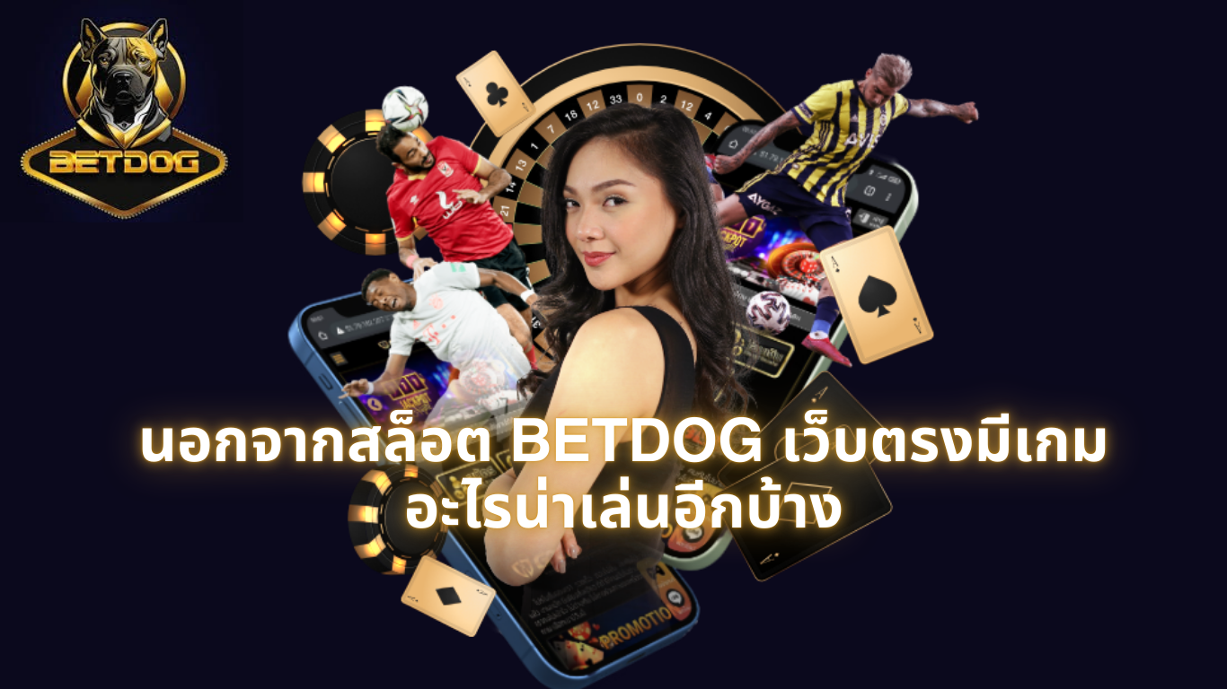 นอกจากสล็อต BETDOG เว็บตรงมีเกมอะไรน่าเล่นอีกบ้าง