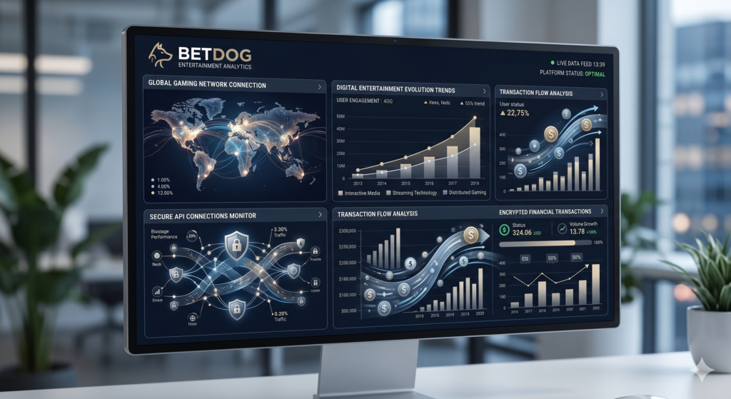 โครงสร้างสถาปัตยกรรมเทคโนโลยีของแพลตฟอร์ม iGaming ภายใต้แบรนด์ BETDOG