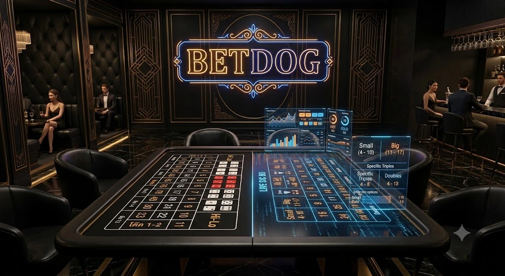 เปรียบเทียบสถิติและอัตราจ่ายของเกมไฮโลไทยและไฮโลออนไลน์สากลบนแพลตฟอร์ม iGaming ระดับพรีเมียมแบรนด์ เบทด็อก (BETDOG)